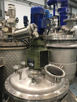 Réacteur aguilar y salas 325 litres d&amp;#39;acier inoxydable avec agitation et double - Photo 2