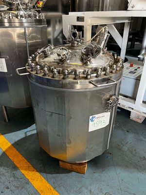Réacteur en acier inoxydable 316L 130 litres avec enveloppe et calorifugé d&#39;occa
