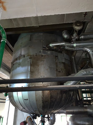 Réacteur en inox 14.000 litres avec agitateur et demi coquille d&amp;#39;OCCASION1 - Photo 4