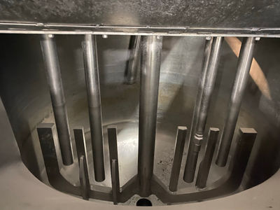 Réacteur en inox 230 litres avec double enveloppe et agitateur d&amp;#39;occasion - Photo 4