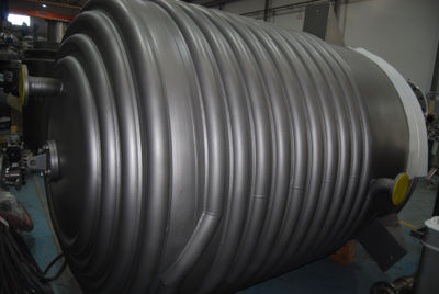 Réacteur en inox 316 5.000 litres avec demi coquille nouveau - Photo 3