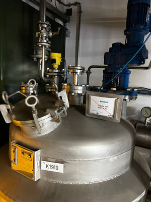 Réacteur justinox inox 610 litres avec demi-coquille et calorifugé d&amp;#39;occasion - Photo 2