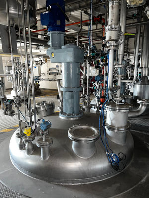 Réacteur maivisa acier inoxydable 10.000 litres avec agitateur et demi-coquille - Photo 2