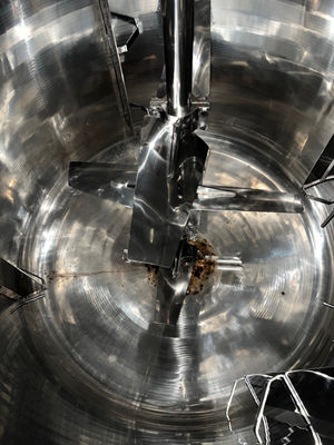 Réacteur maivisa acier inoxydable 12.000 litres avec agitation et demi-coquille - Photo 4