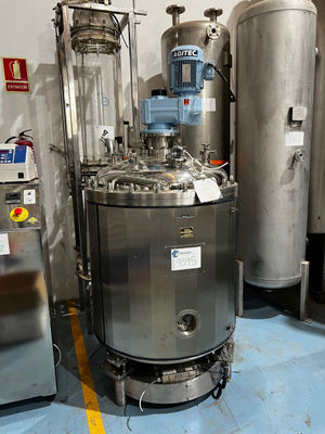 Réacteur sofast en acier inoxydable 316L 511 litres avec enveloppe, agitation et
