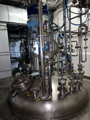 Réacteur tramega inox 12.170 litres avec agitation et demi-coquille d&amp;#39;occasion - Photo 2
