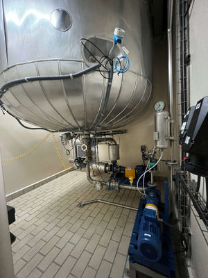 Réacteur tramega inox 12.170 litres avec agitation et demi-coquille d&amp;#39;occasion - Photo 4