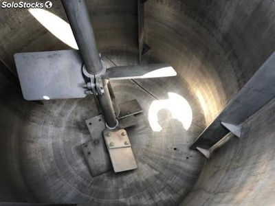 Reactor 4.000 lts acero inoxidable 316 con agitador para vapor - Foto 3