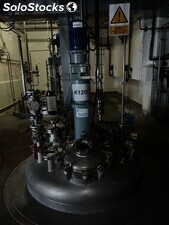 Reactor bachiller acero inoxidable 3.850 litros con agitacion y media caña de s