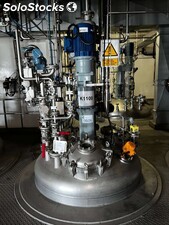 Reactor bachiller acero inoxidable 3.850 litros con agitacion y media caña de se