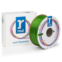 REAL filament PETG verde transparente | 2,85 mm | 1kg