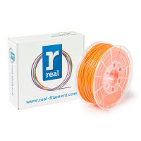 REAL filament PLA naranja fluorescente | 2,85 mm | 1kg