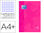 Recambio color 1 oxford din a4+ 80 hojas 90 gr cuadro 5 mm 4 taladros color - 1