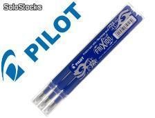 Recambio de caneta Pilot Frixion Ball Azul - caixa com 3 unidades- 54973