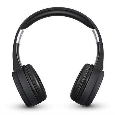 Rechargeable Wireless Bluetooth Foldable Headphones - Black - Photo 3