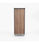 Recibidor zapatero 1 puerta Modelo 525 acabado grafito/nogal. 133cm(alto) - 1