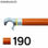 Reck orange 190 für Klappgerüst - 1