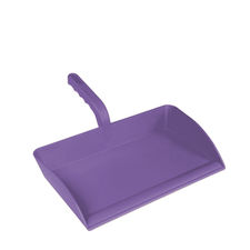 Recogedor de mano abierto alimentaria violeta