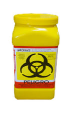 Recolector para líquidos de 3 litros amarillo