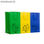 Recycle bags volga green/blue/yellow ROBO7147S12260503 - 1