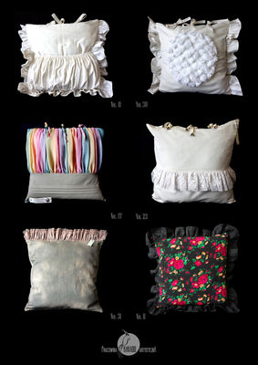 Ręcznie szyte, niepowtarzalne poduszki, wałki i sakiewki - Zdjęcie 2