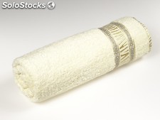 Ręcznik bawełniany zebra gold 70x140