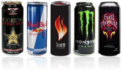 Red bull, monster, power horse - Bebidas Energéticas..
