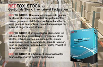 Redfox Gestion de Stock- Gestion de Stock, Inventaire et Facturation