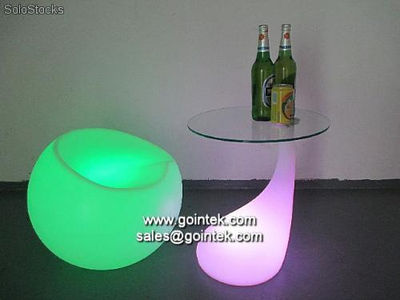 redondo luminoso iluminado mesa levou - Foto 2