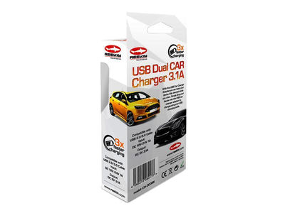 Reekin USB Dual CAR Charger 3.1A (mit Ampere Anzeige) - Foto 3