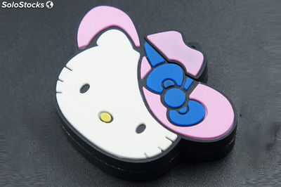 Réelle capacité mignon anime bande dessinée bonjour kitty clé USB 8 G cadeau - Photo 3