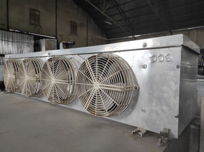 Ref-0 evaporateur de 4 ventilateurs pour glycol et liquides