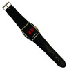 Ref. 08302-10 | Reloj Digital Led Rojo para Hombre Correa piel negra