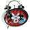 Ref. 10129 | Despertador Ovalado Mickey Wd-7386-R Esfera Roja - Foto 2