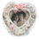 Ref. 25711 | Marco de Fotos forma Corazón de Tela Estampada modelo Romántico - 1