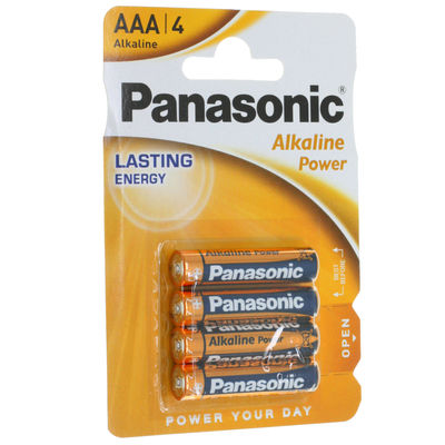 Ref. 26127 | Pila Panasonic Alkalina LR03 AAA Alkaline Power (Precio x Pila)
