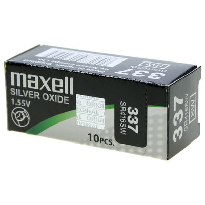 Ref. 26169 | Pila Maxell SR416SW Modelo 337 Silver Oxide (Precio X Pila) - Foto 2