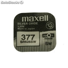 Ref. 26286 | Pila Maxell Sr-626-Sw-377 Silver Oxide (Precio x Pila)