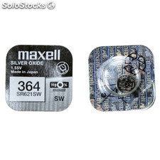 Ref. 26287 | Bateria Maxell Sr-621-Sw-364 de óxido de prata (preço x bateria)