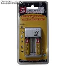 Ref. 26627 - Cargador + 2 Baterias Aa Laik Lk-52 .Aa 2700mah