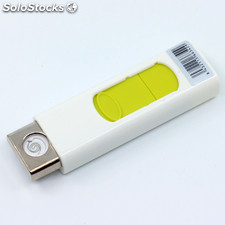 Ref. 27215 | Encendedor Electrónico USB, funciona sin gas. Color Blanco