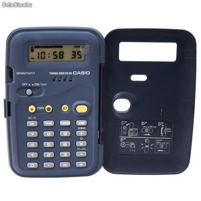 Ref. 29270 Calculadora Casio Scr-100 Calculadora Con Reloj y Alarma Segurid