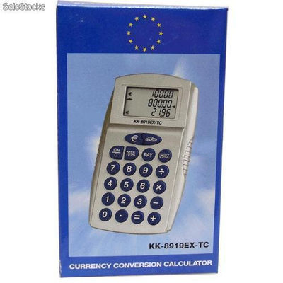 Ref. 29301 Calculadora Kk-8919 3 Pantallas Euro