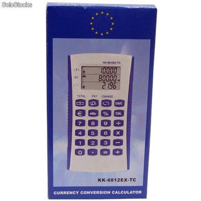 Ref. 29302 Calculadora Kk-6812-3 Pantallas Euro