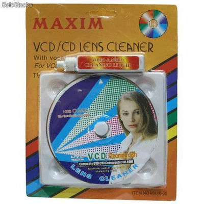 Ref. 31157 Limpiador Cd / Dvd Maxim mod. 2084 Cd / Dvd / Vcd