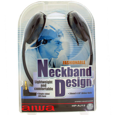 Ref. 35199 | Auricular Aiwa Hp-Aj-12 Neckband Trasnuca jack 3,5mm 1.1 metro - Foto 4
