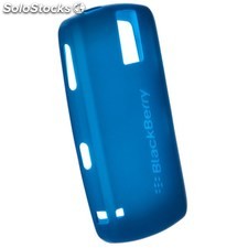 Ref. 36908 Carcasa de Silicona Original para BlackBerry 8100 Color Azul Mar