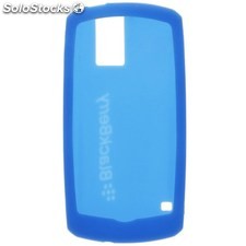Ref. 36911 Carcasa de Silicona Original para BlackBerry 8100 Color Azul Claro