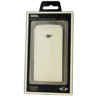 Ref. 36937 Mini Muflp4Stwh Funda Piel Blanca iPhone 4 - Foto 3