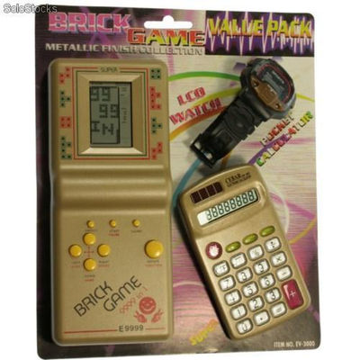 Ref.37094 - Kit de reloj , calculadora y Tetris. - Foto 2